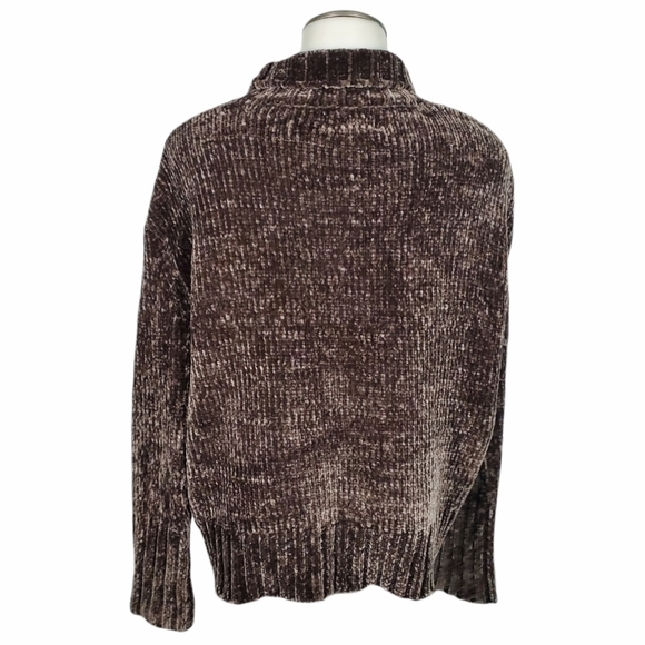 CYNTHIA ROWLEY Super Soft Sweater Brown Size M - Picture 5 of 9